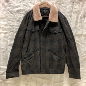 Mens XXL JL Powell Waxed Cotton Jacket